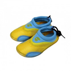 Dětské neoprenové boty do vody ALBA, žluto modrá