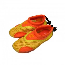 Dětské neoprenové boty do vody ALBA, žluto oranžová
