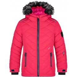 Dívčí lyžařská bunda Loap FULLY, J48J růžová
