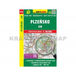 Turistická mapa č. 415 Plzeňsko jih 1:40T