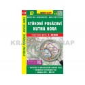 Turistická mapa č. 423 Střední Posázaví, Kutná Hora 1:40 000