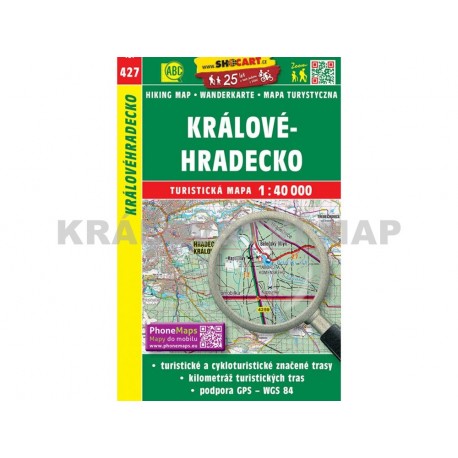 Turistická mapa č. 427 Královéhradecko 1:40 000