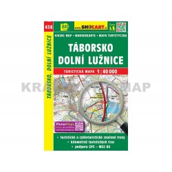 Turistická mapa č. 438 Táborsko, Dolní Lužnice 1:40 000