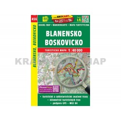 Turistická mapa č. 456 Blanensko, Boskovicko 1:40 000