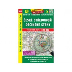 Turistická mapa č. 403 České středohoří, Děčínské stěny 1:40 000